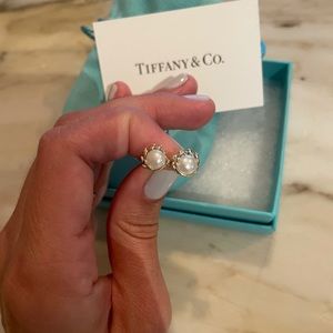 NEW AUTHENTIC Tiffanys Olive Leaf Pear Earrings